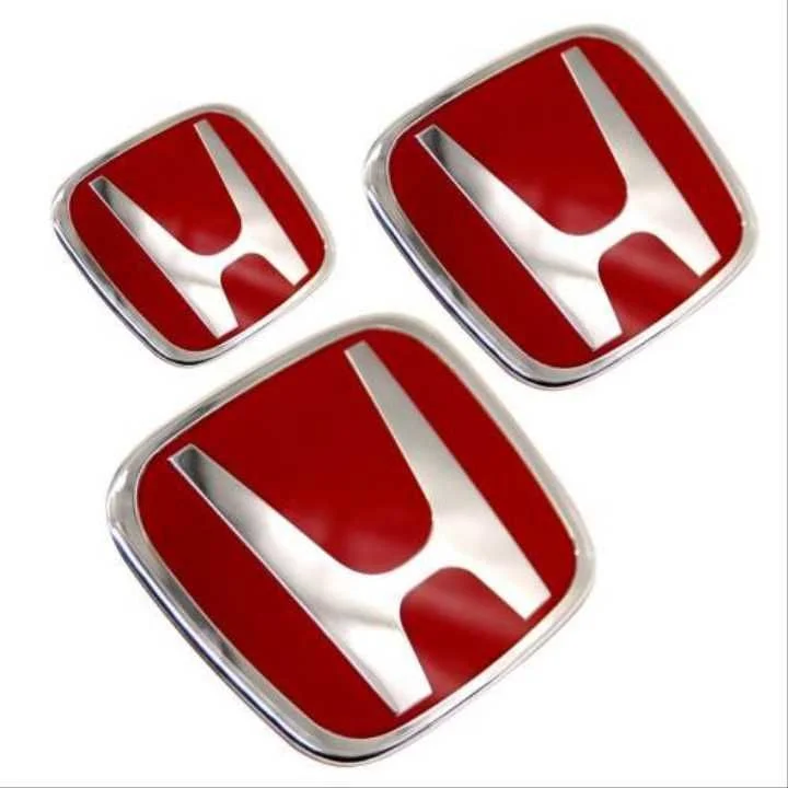 Drs Tuning Honda Civic Uyumlu Fb7 Logo Set Kırmızı
