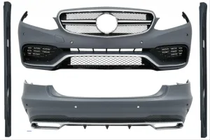 Mercedes W212 Uyumlu E63 Body Kit (2013-2015) (Ön Tampon-Difüzör-Egzoz-Marspıyel)