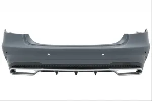 Mercedes W212 Uyumlu E63 Body Kit (2013-2015) (Ön Tampon-Difüzör-Egzoz-Marspıyel) - Görsel 3