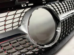 Mercedes W117 Uyumlu (2016-2018) Cla Diamond Panjur - Gri thumb 2