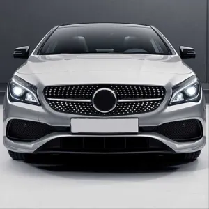 Mercedes W117 Uyumlu (2016-2018) Cla Diamond Panjur - Gri thumb 4