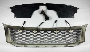 Nissan Navara Uyumlu Np300 (2015-2020) Ledli Petek Panjur- Siyah thumb 2
