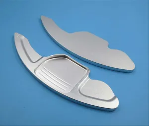 Audi A3 Uyumlu & A4 & A5 (2013-2016) Paddle Shift (F1 Vites Kulakçık) - Silver thumb 3