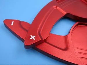 Audi A3 Uyumlu 2012-2016 / A4 2013-2016 / A5 2012-2016 Kırmızı Paddle Shift - Kırmızı thumb 4