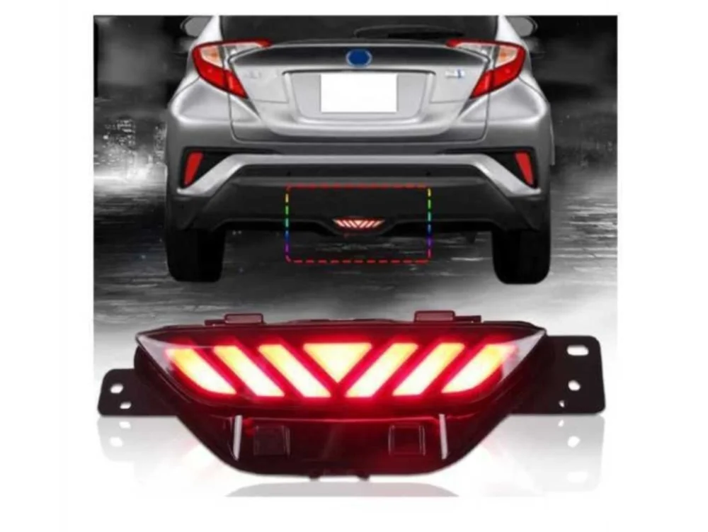 Drs Tuning Toyota C-Hr Uyumlu Tampon Altı Orta Stop Ledi