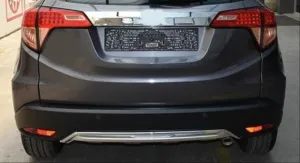 Honda Hr-V Uyumlu 2016-2021 Arka Tampon Alt Kaplama (Difüzör) - Görsel 2