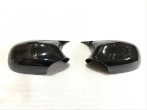 Bmw 3 Uyumlu Serisi E90 2005-2012 Ayna Kapağı Piano Black - Görsel 2