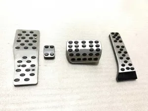 Mercedes C/E/Amg Uyumlu Pedal Seti 4 Parça - Görsel 3