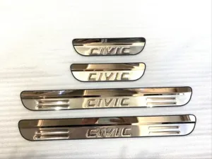 Honda Civic Uyumlu Fc5 2016-2020 Işıksız Kapı EşiğiDRS Tuning kalitesiyle tanışın! Özel olarak Honda  model araçlar için üretilen bu ürün, otomobilinizin hatlar