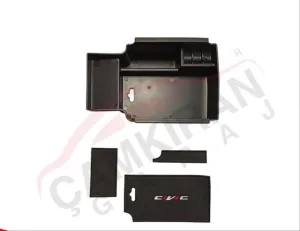 Honda Civic Uyumlu Fb7 2012-2015 Orta Konsol Kutusu thumb 2