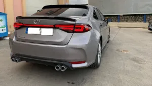 Toyota Corolla Uyumlu 2019+ LED Stop Spoiler Kırmızı thumb 2