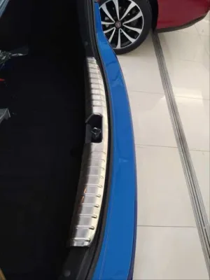 Hyundai Elantra Uyumlu 2016-2019 Bagaj Eşik Koruma (Krom) thumb 3
