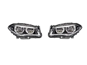 Bmw 5 Uyumlu Serisi F10 2009-2013 Lci LED Far Takımı (Makyajsız Kasa İçin) thumb 1