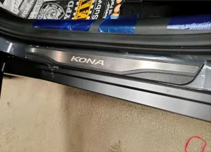 Hyundai Kona Uyumlu Işıksız Kapı Eşiği thumb 3