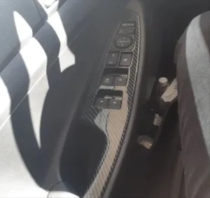Hyundai Tucson Uyumlu 2015-2018 Kapı Kolçak Kaplama Karbon thumb 2