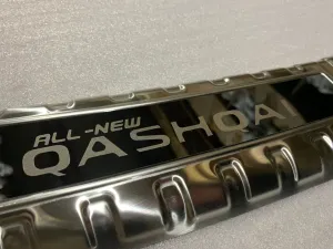 Nissan Qashqai Uyumlu 2016-2018 Bagaj Eşik Koruma - Krom - Görsel 2