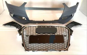 Audi A4 Uyumlu 2013-2015 Rs4 Ön Tampon Seti thumb 2
