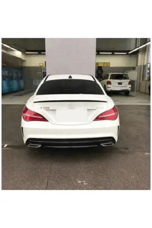 Drs Tuning Mercedes W117 Uyumlu Cla 2013-2019 Spoiler - Piano Black (Parlak Siyah) - Görsel 2