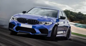 Bmw 3 Uyumlu Serisi G20 2019+ M3 Böbrek (Cift Cızgı Panjur) - Piano Black thumb 3