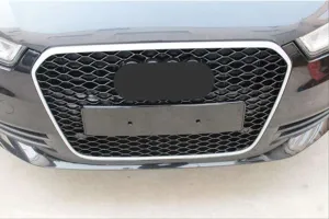 Audi A6 Uyumlu 2012-2015 Panjur Rs6 Krom/Nikelaj Çerçeve - Görsel 3