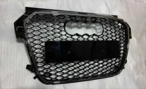 Audi A1 Uyumlu 2011-2015 Rs1 Panjur Siyah Krom thumb 3
