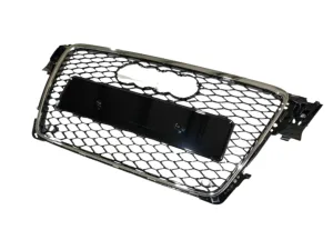 Audi A4 Uyumlu 2008-2012 Panjur Rs4 Krom thumb 2