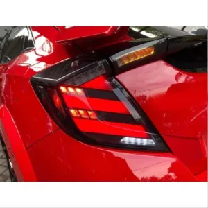 Honda Civic Uyumlu Fk7 2016-2020 Hatchback LED Stop Smoke thumb 2