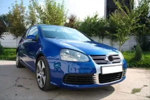 Volkswagen Golf Uyumlu 5 Mk5 2003-2009 Ön Tampon + Panjur R32 thumb 3