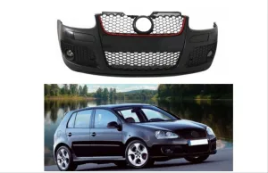 Volkswagen Golf Uyumlu 5 Mk5 2003-2009 Ön Tampon + Panjur Gti thumb 4