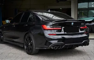 BMW 3 Serisi 2019-Günümüz (G20) M4 Spoiler - Piano Black (Parlak Siyah) - Görsel 2