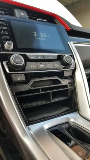Honda Civic Uyumlu Fc5 2016-2020 USB Portlu Ön Orta Konsol Bölmesi thumb 2