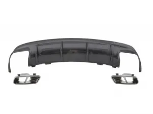 Mercedes W117 Uyumlu Cla 45 Difüzör & Egzoz Seti 16-19 Silver Egzoz İle thumb 1