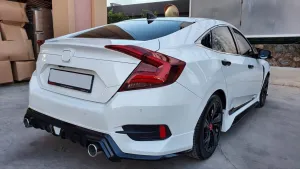 Honda Civic Uyumlu Fc5 2016-2019 Omurga LED Stop Kırmızı thumb 2