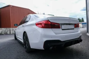 Bmw 5 Uyumlu Serisi G30 2017+ Marşpiyel M Performance Piano Black thumb 3
