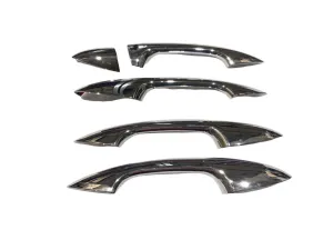 Mercedes W177 Uyumlu / W205 / W213 / Glc Kapı Kolu Kaplama Nikelaj - Görsel 2