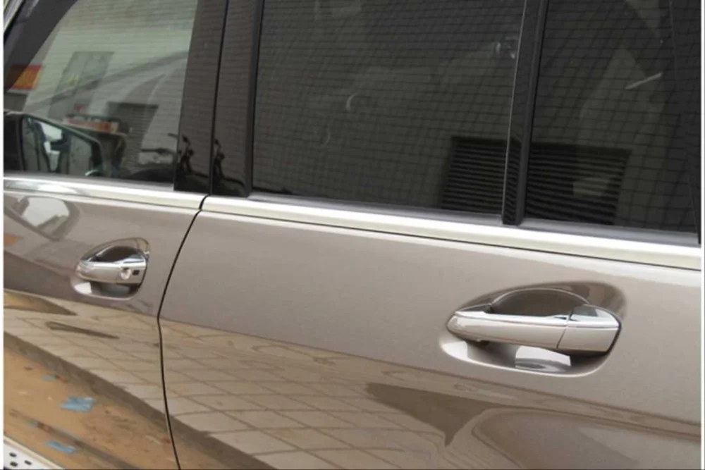 Mercedes W176 Uyumlu / W204 / W212 / W117 Kapı Kolu Kaplama Nikelaj
