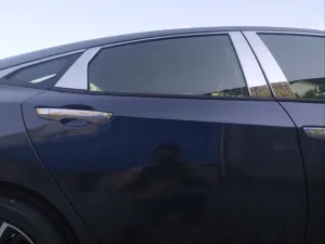Honda Civic Uyumlu Fc5 2016-2020 Kapı Direk Kaplama Krom - Görsel 3