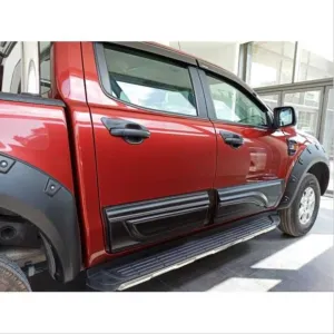 Ford Ranger Uyumlu 2015-2021 Dış Kapı Kolu Kaplama Siyah - Görsel 3