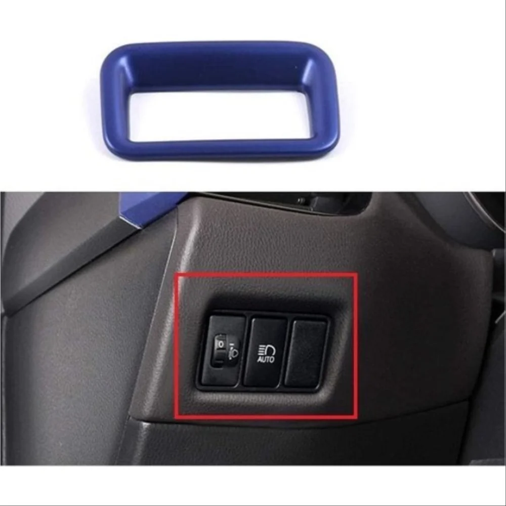 Drs Tuning Toyota C-Hr Uyumlu 2016-2019 Kontrol Panel Kaplama - Mavi