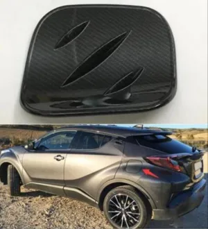 Toyota C-Hr Uyumlu 2016-2019 Karbon Depo Kapağı thumb 2
