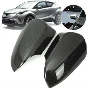 Toyota C-Hr Uyumlu 2016-2019 Ayna Kapağı Karbon thumb 4