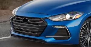 Hyundai Elantra Uyumlu 2016-2018 Rs Ön Tampon + Panjur thumb 3