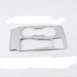 Ford Focus Uyumlu 2019-2021 Vites Çerçeve Kaplama - Titanyum Silver - Görsel 4