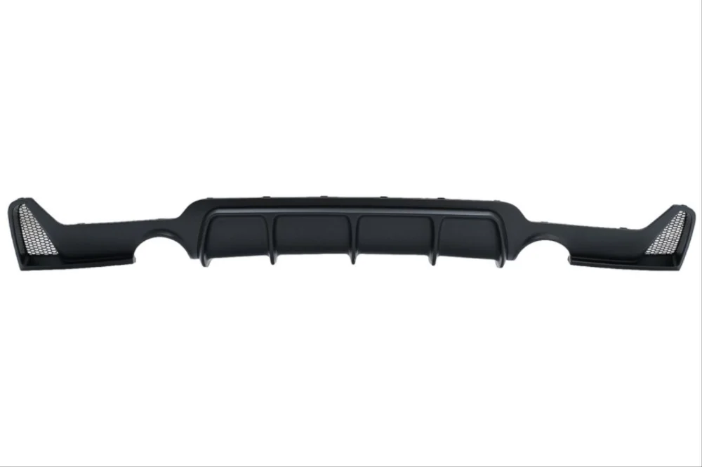 Bmw 4 Uyumlu Serisi F32-F36 2014-2020 M Difüzör Cift Çıkış İnce Piano Black