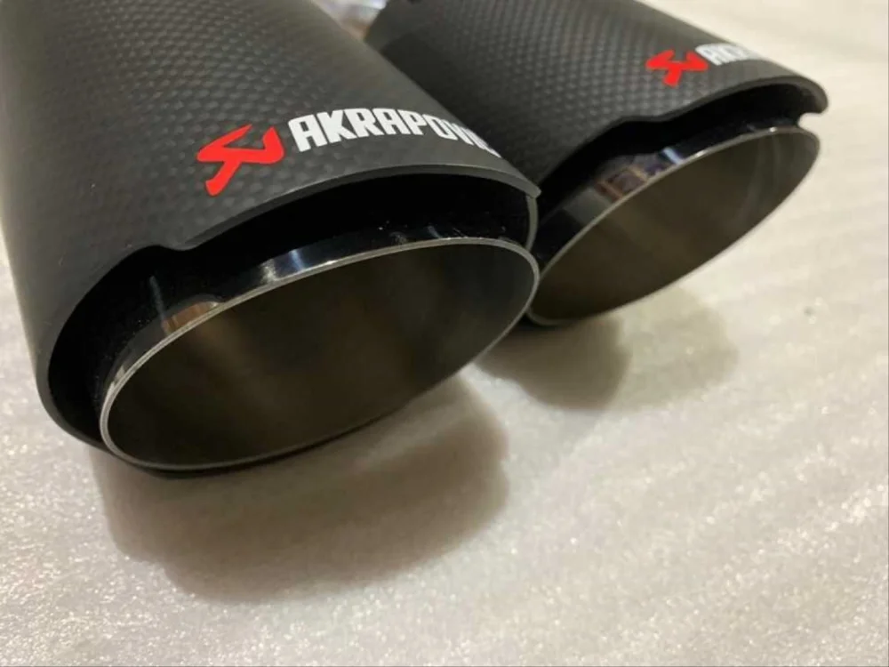 Drs Tuning Akrapovıc Egzoz Uyumlu Bölmeli Dual 89 Mm