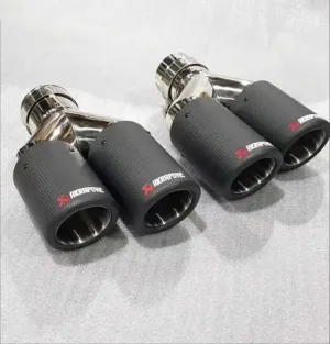 Akrapovıc Egzoz Uyumlu Dual 76 MmDRS Tuning kalitesiyle tanışın! Özel olarak Universal  model araçlar için üretilen bu ürün, otomobilinizin hatlarına sportif ve