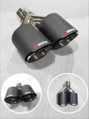 Akrapovıc Egzoz Uyumlu 2Lı 101 MmDRS Tuning kalitesiyle tanışın! Özel olarak Universal  model araçlar için üretilen bu ürün, otomobilinizin hatlarına sportif ve