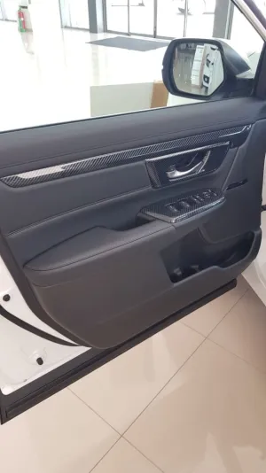 Honda Cr-V Uyumlu 2017+ Karbon Kapı Döşeme Çıtası thumb 4