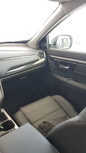 Honda Cr-V Uyumlu 2017+ Karbon Göğüslük Kaplama 2 Parça - Görsel 3