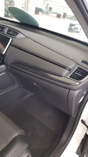 Honda Cr-V Uyumlu 2017+ Karbon Göğüslük Kaplama 2 Parça - Görsel 4